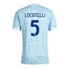 Juventus Manuel Locatelli #5 Bortedrakt 2025-26 Kortermet